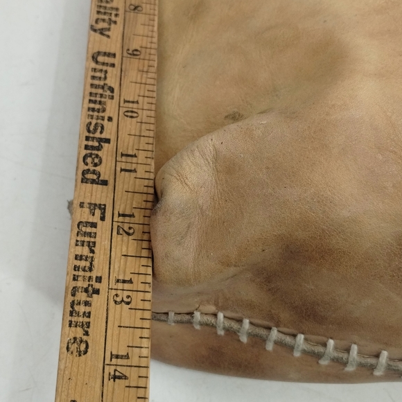 Bed Stu Tote Bag Tan Distressed Leather Whip Stitch - Picture 11 of 16